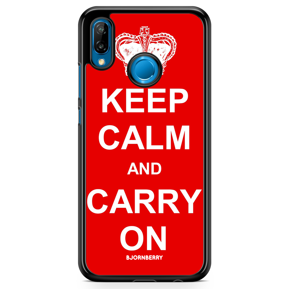 Huawei P20 Lite Case - Keep calm carry on