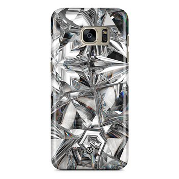 Samsung Galaxy S7 Edge Premium Skal - Grey Crystal