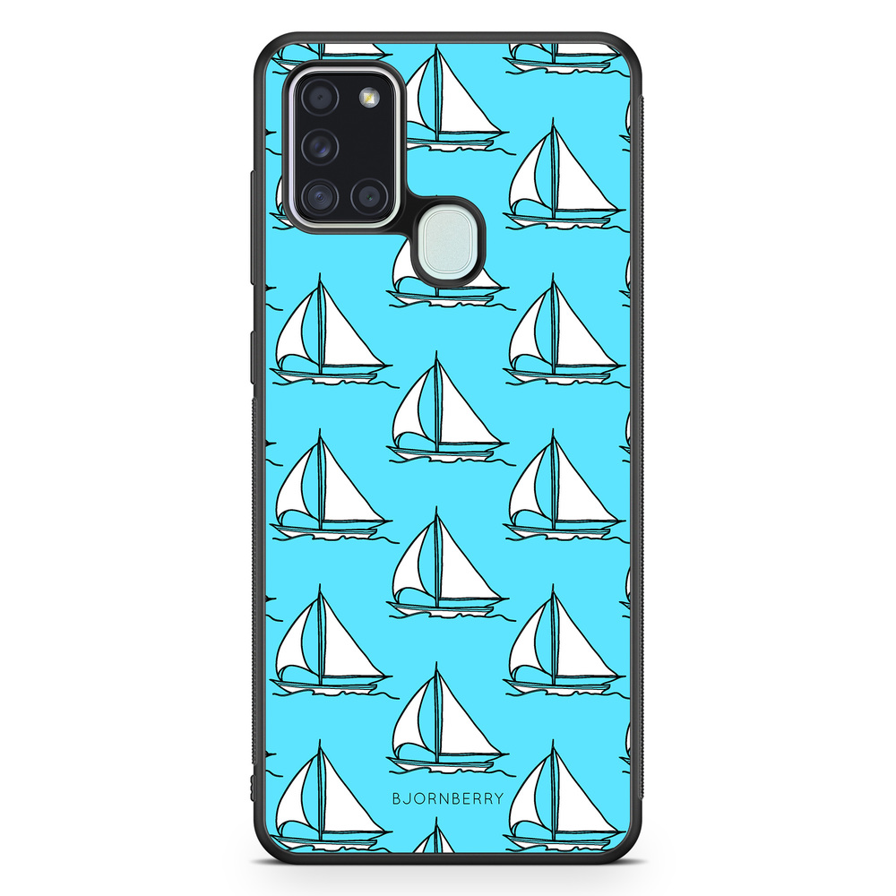 Samsung Galaxy A21s Case - Sailboat Pattern