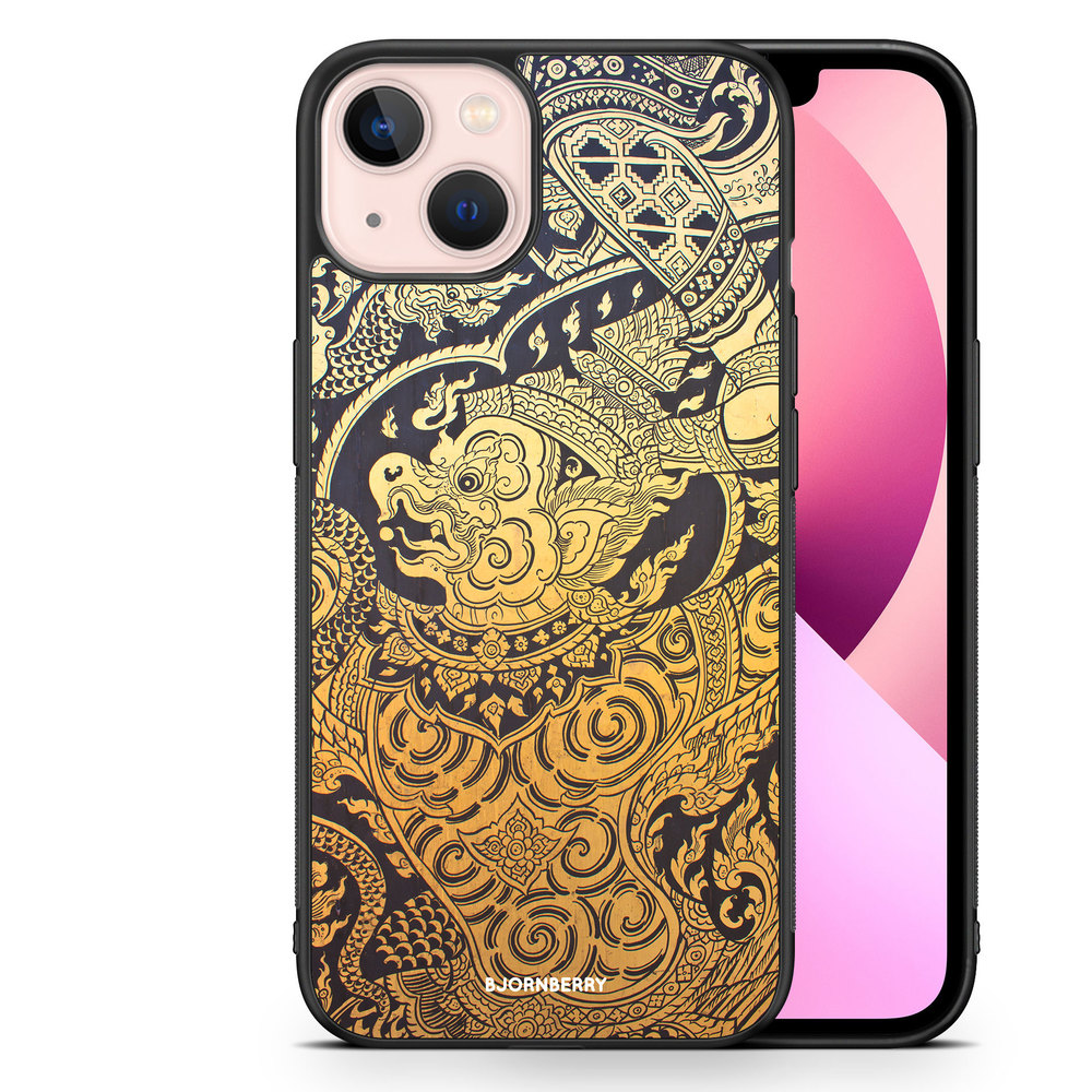 iPhone 13 Case - Gold Thai
