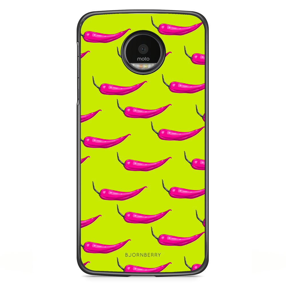 Motorola Moto G5S Plus Case - Chilli Pattern
