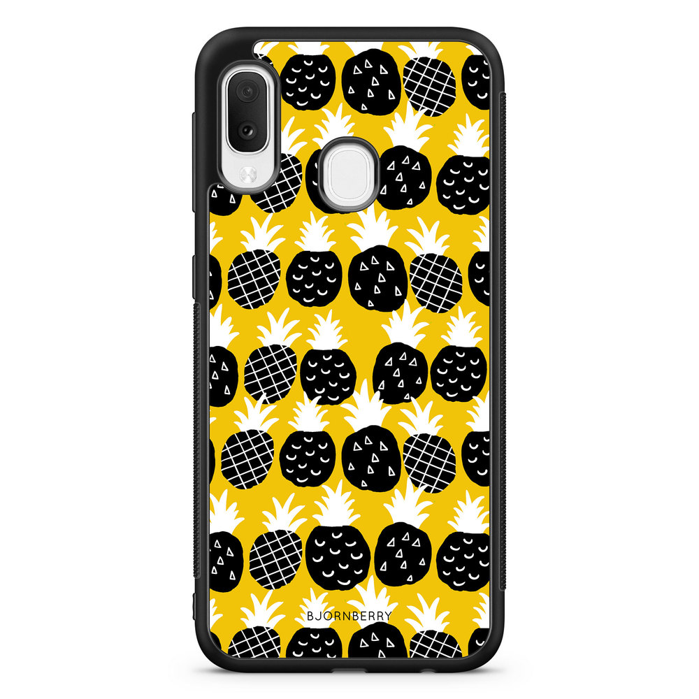 Samsung Galaxy A20e Case - Pineapples