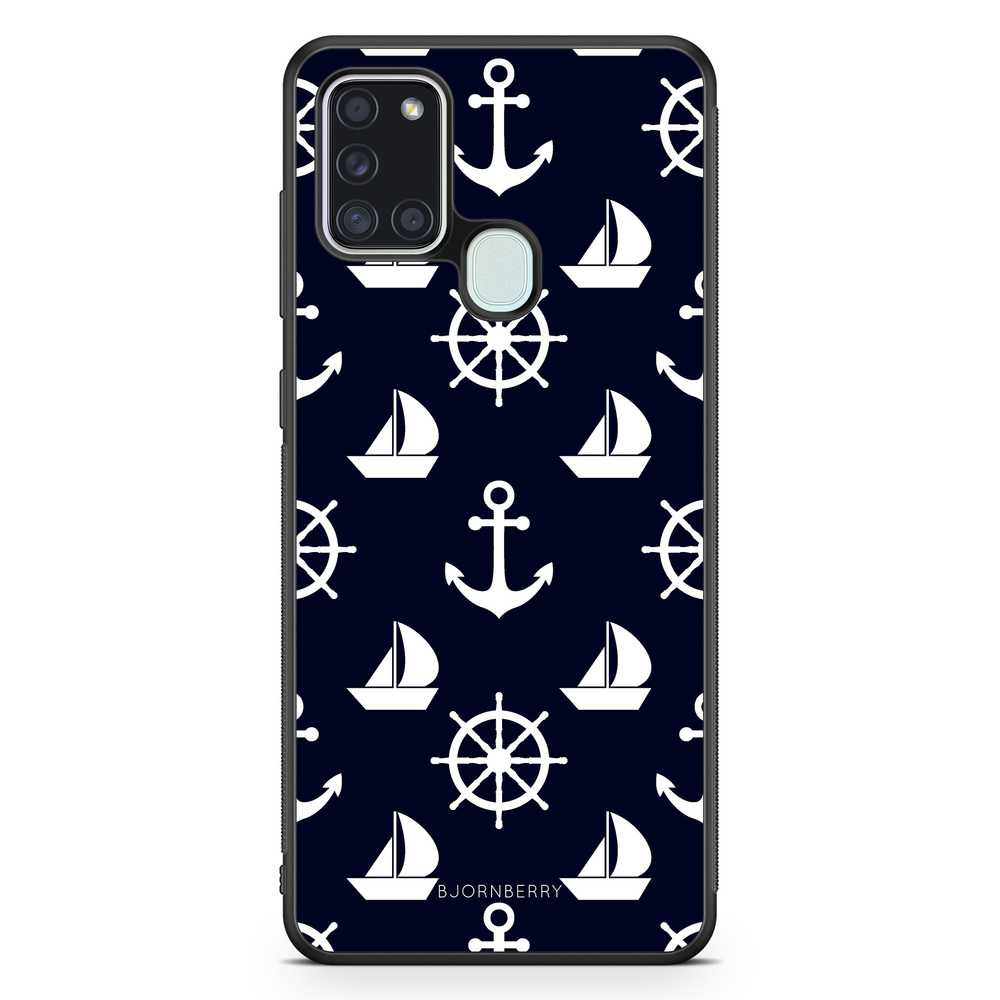 Samsung Galaxy A21s Case - Sailing Pattern