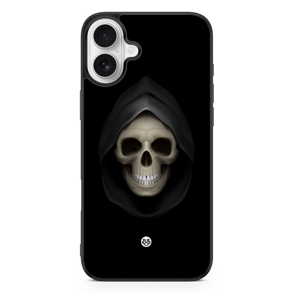 iPhone 16 Plus Case - Black Skull