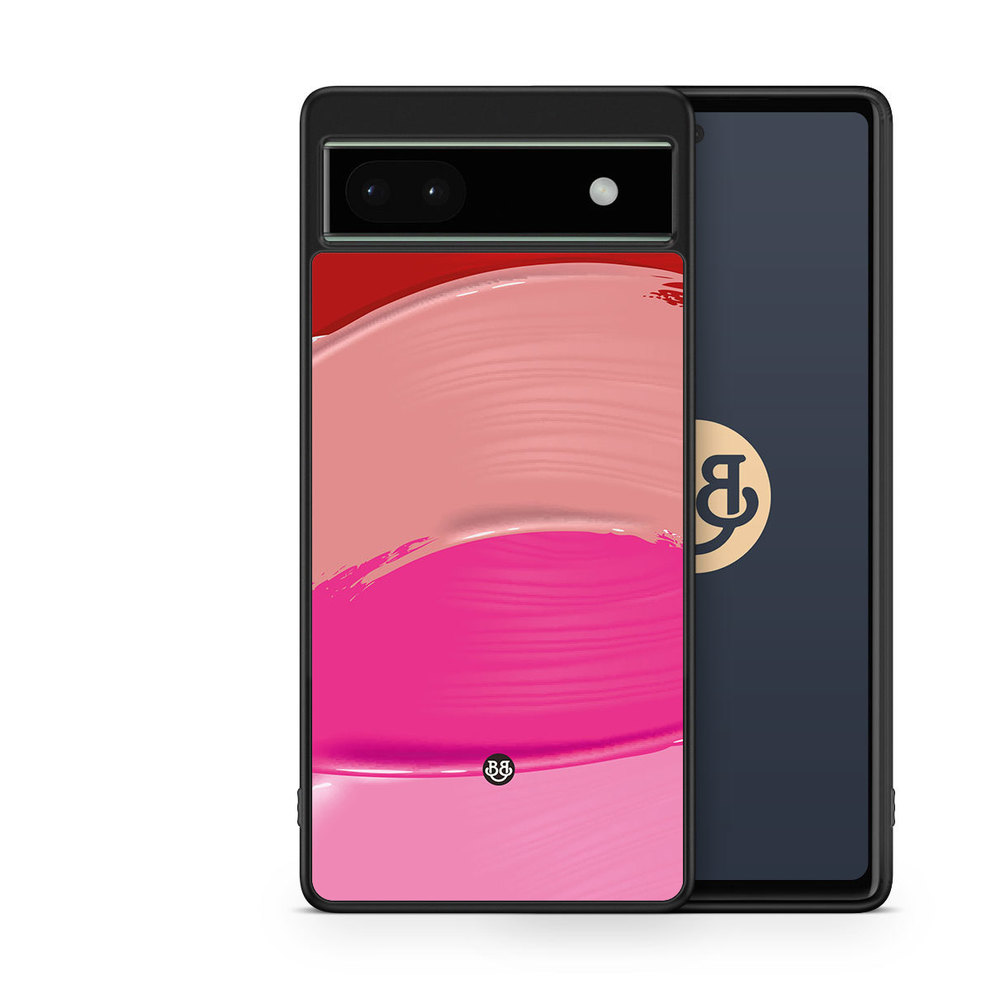 Google Pixel 6a Case - Lipstick Smears