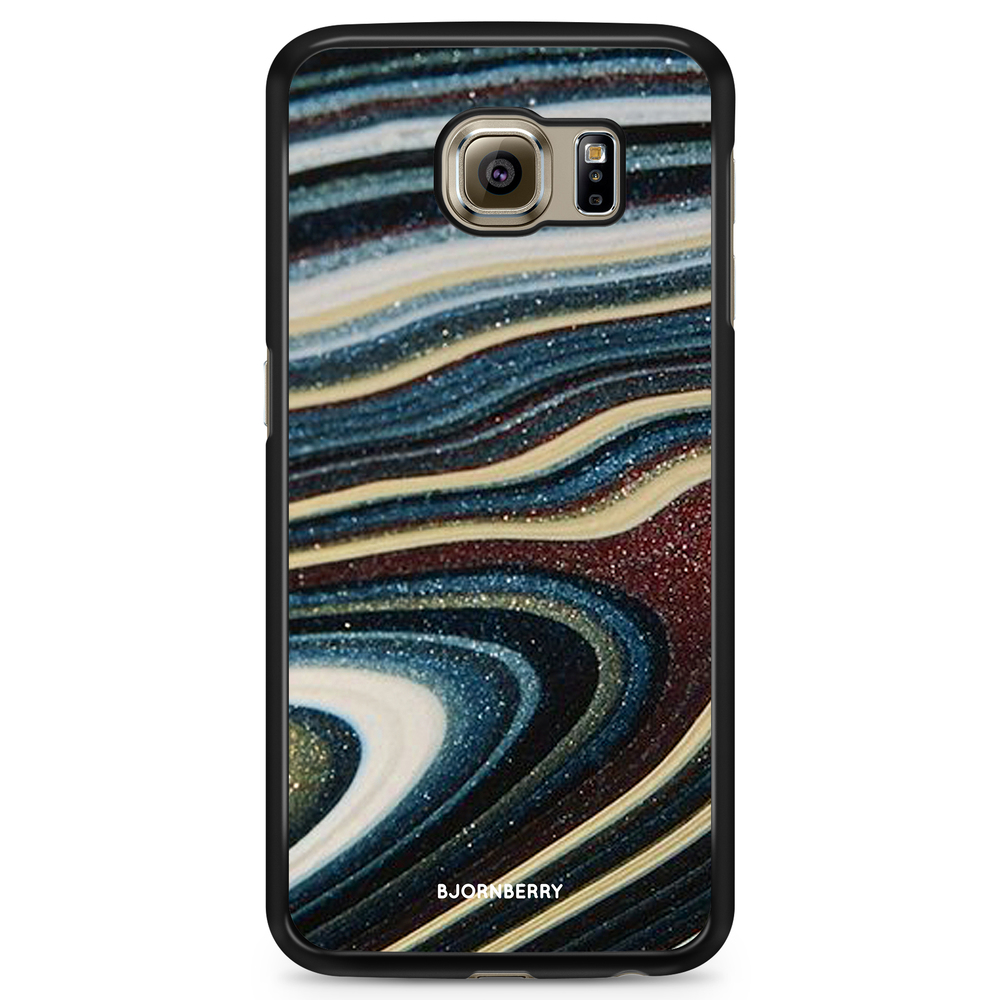 Samsung Galaxy S6 Edge Case - Malachite Pattern