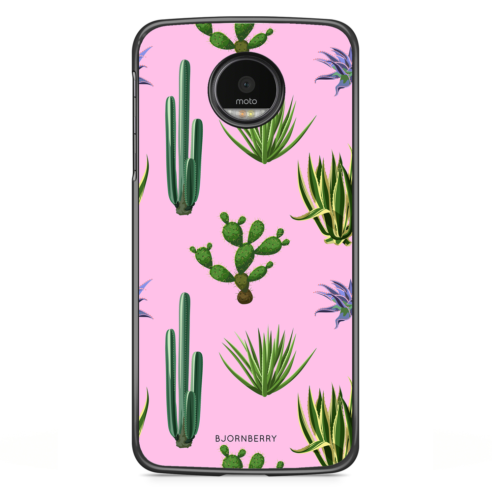 Motorola Moto G5S Plus Case - Cactus Pattern