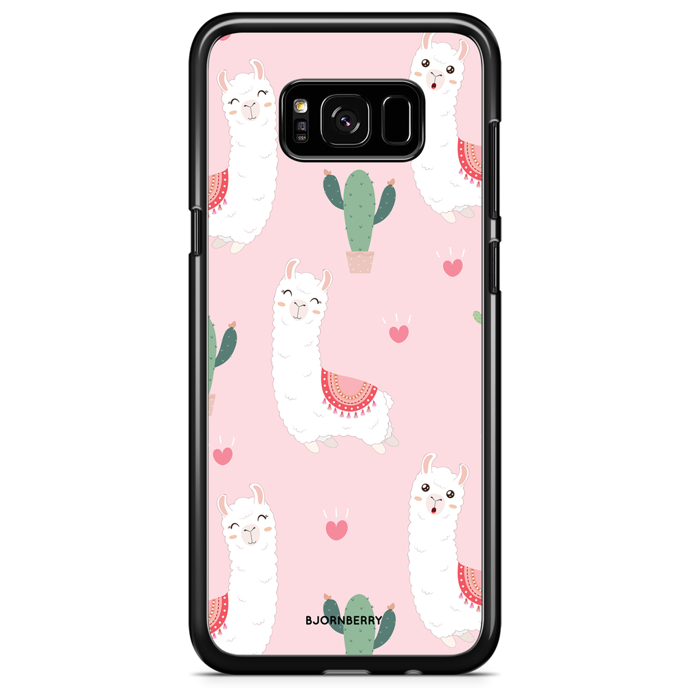 Samsung Galaxy S8 Plus Case - Llama Pattern