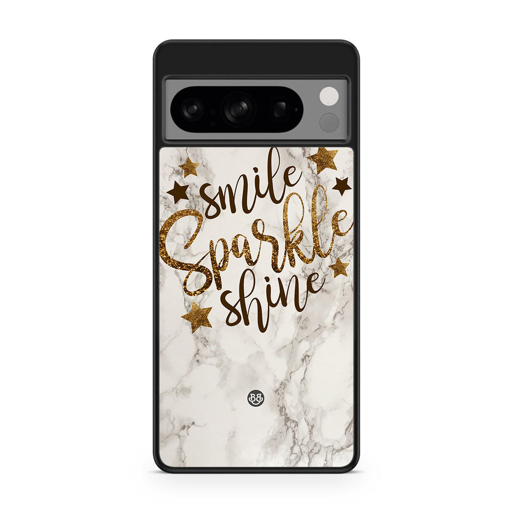 Google Pixel 8 Pro Case - Smile,Sparkle,Shine