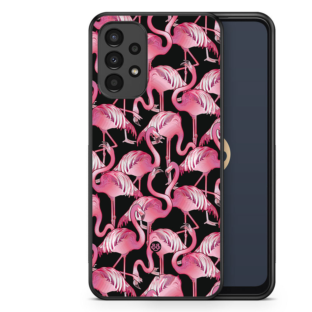 Samsung Galaxy A13 Case - Flamingos