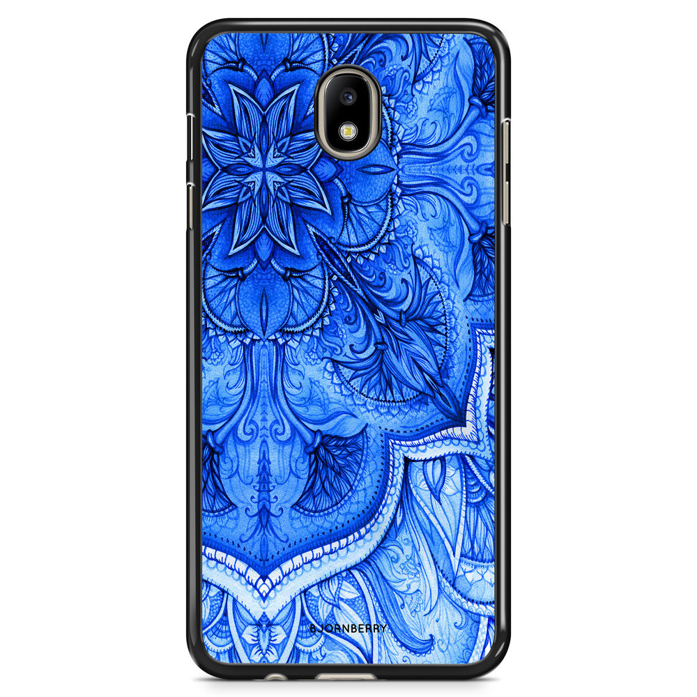 Samsung Galaxy J7 (2017) Case - Blue Vintage