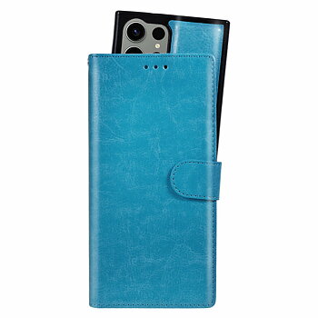 Samsung Galaxy S23 Ultra Magnet Wallet Case - Light Blue