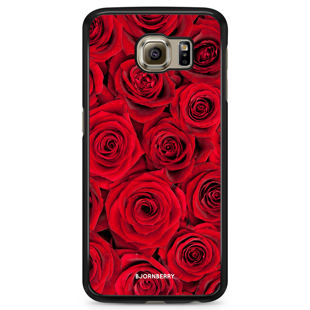 Samsung Galaxy S6 Edge Case - Red Roses