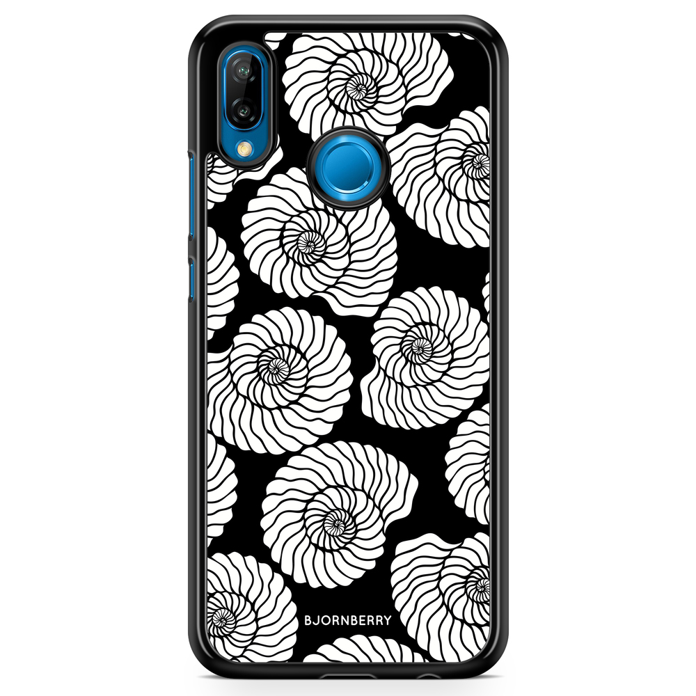 Huawei P20 Lite Case - Seashell BW