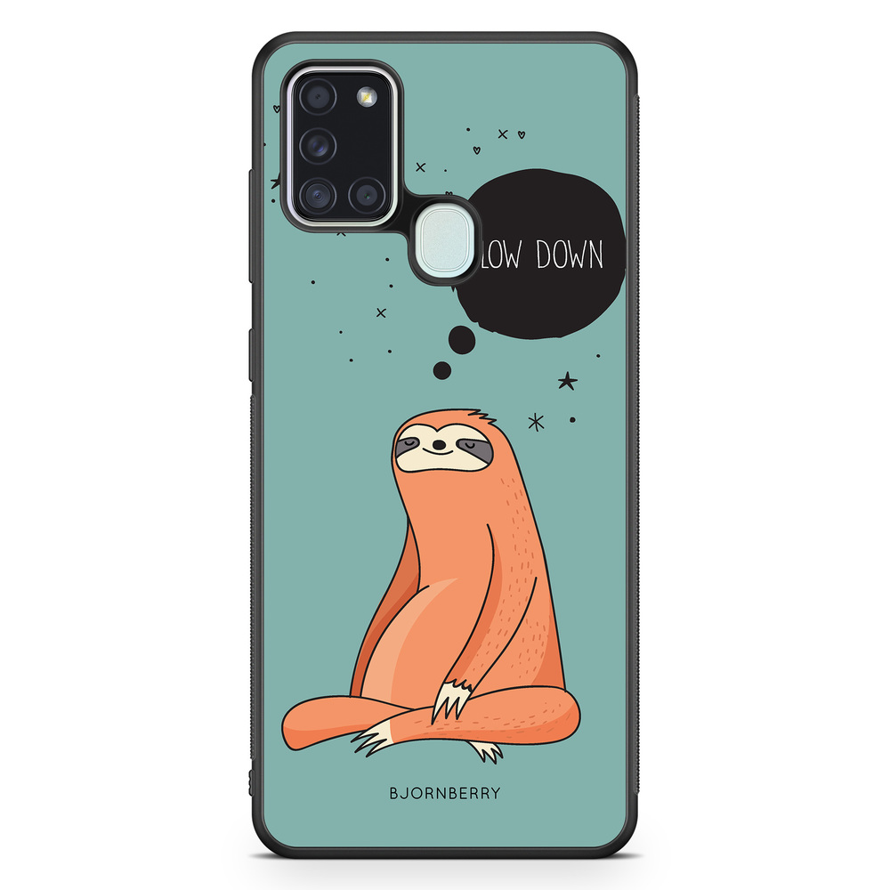 Samsung Galaxy A21s Case - Slow Down Sloth