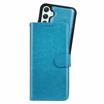 Samsung Galaxy A34 Magnet Wallet Case - Light Blue