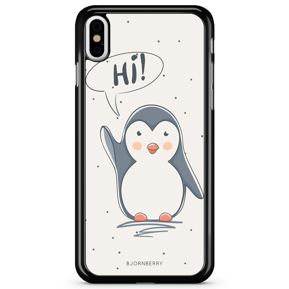 iPhone X / XS Case - Cute Penguin