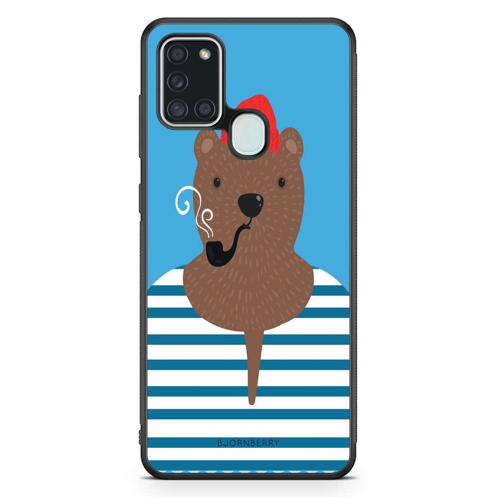 Samsung Galaxy A21s Case - Hipster Bear