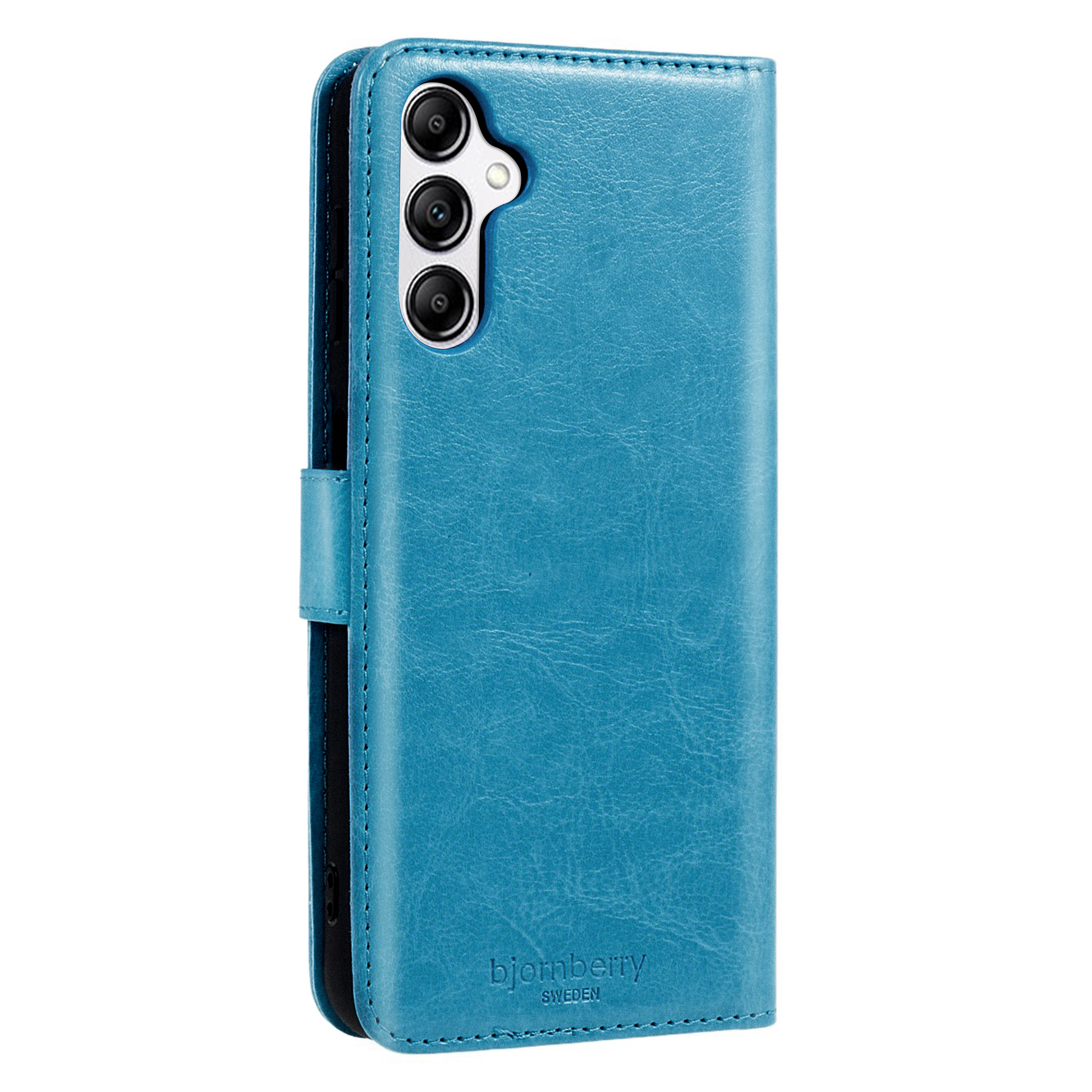 Samsung Galaxy A14 Magnet Wallet Case - Light Blue - 4