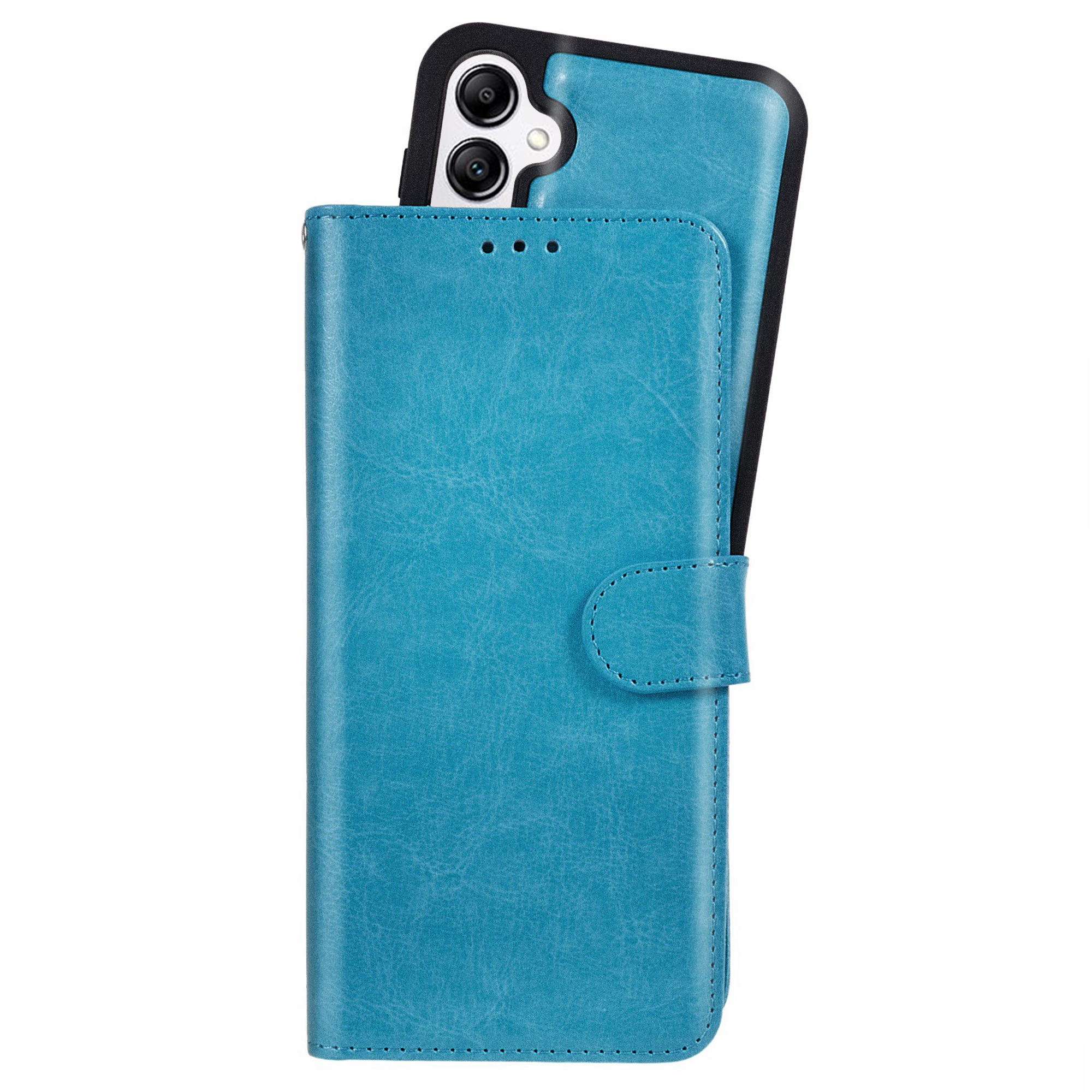 Samsung Galaxy A14 Magnet Wallet Case - Light Blue