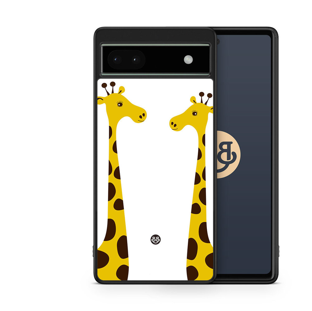 Google Pixel 6a Case - Giraffes