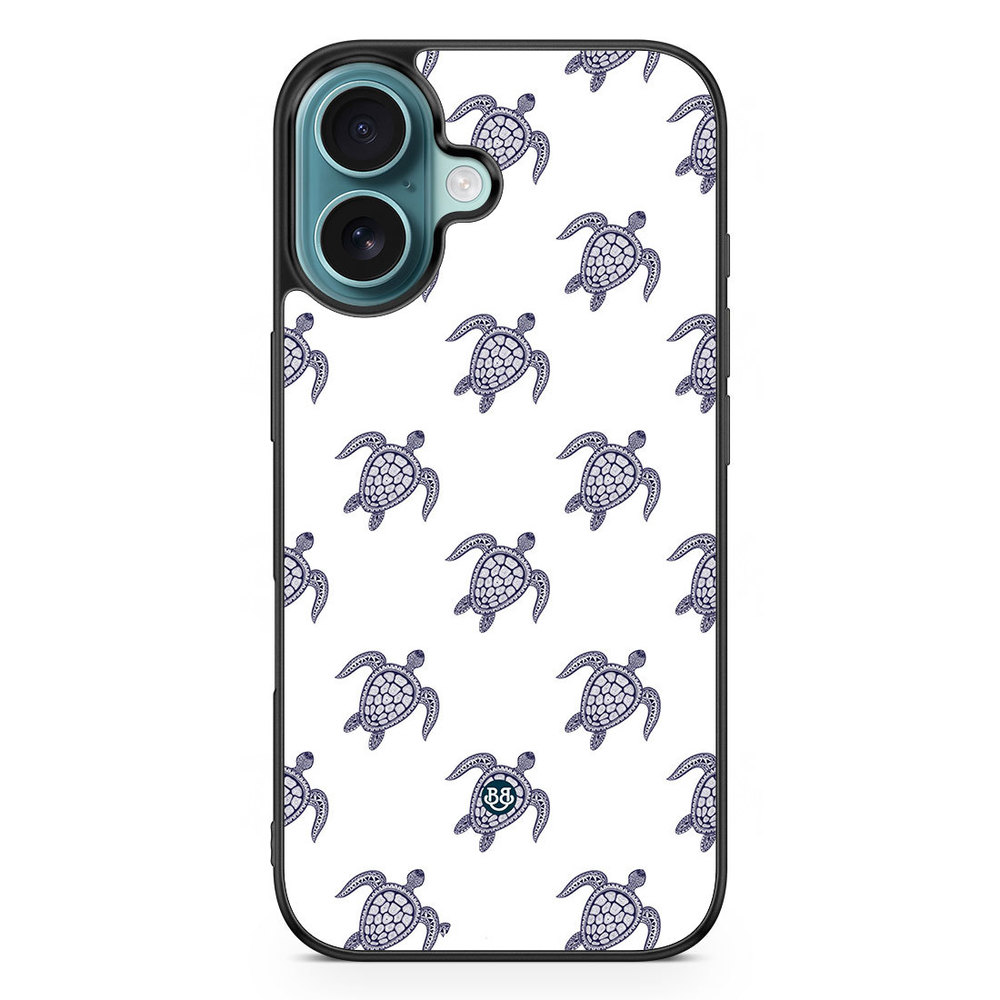 iPhone 16 Case - Blue Turtles