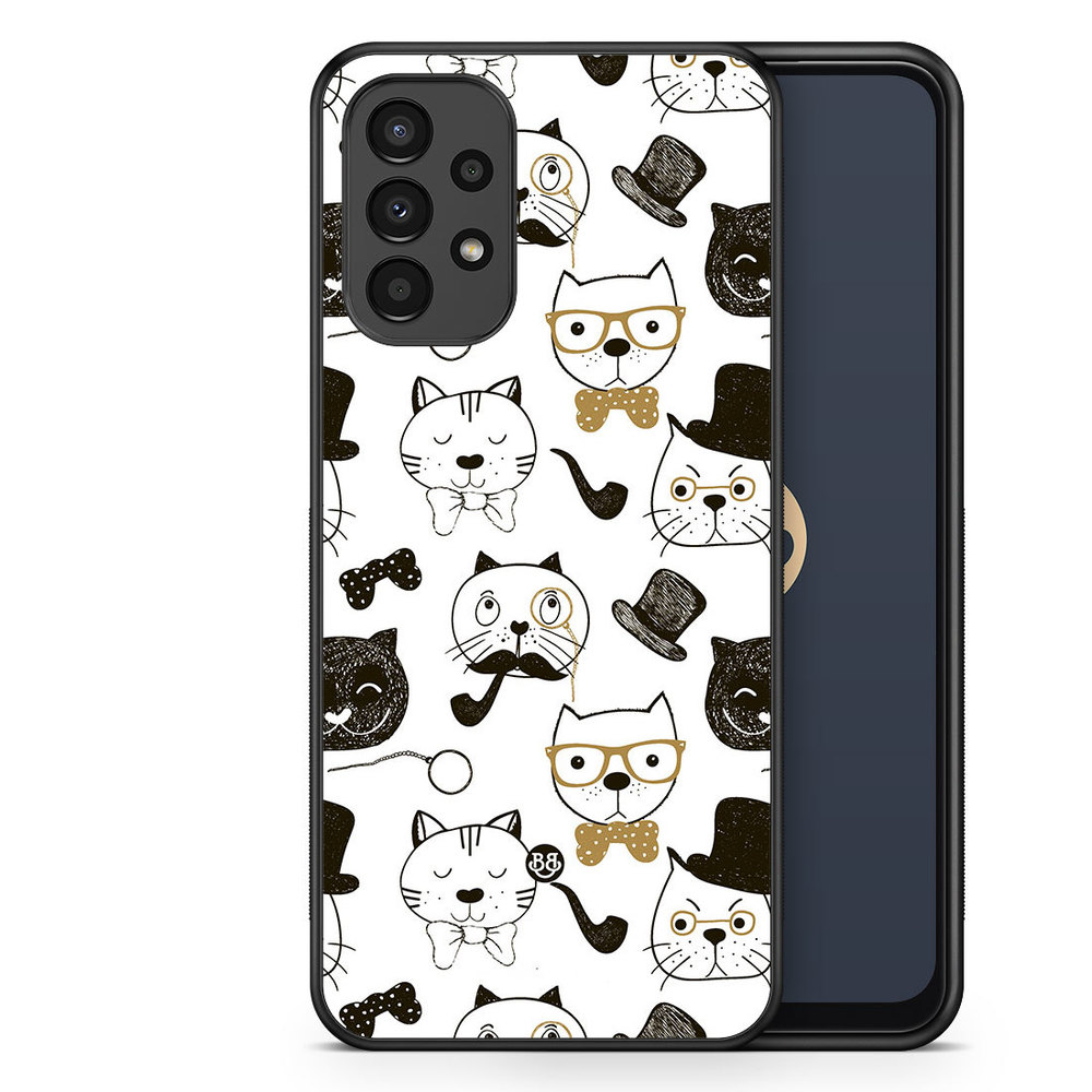 Samsung Galaxy A13 Case - Cartoon cats