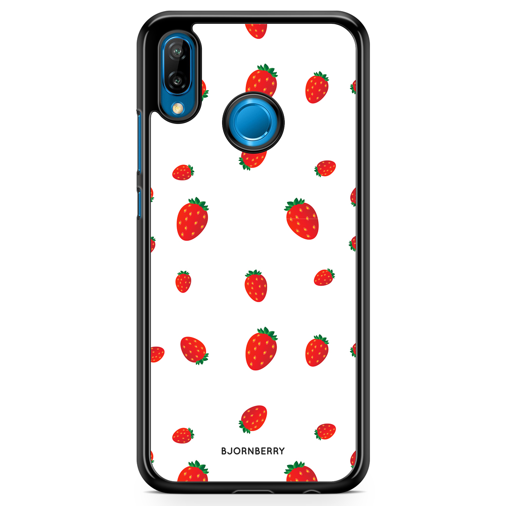 Huawei P20 Lite Case - Strawberry Pattern