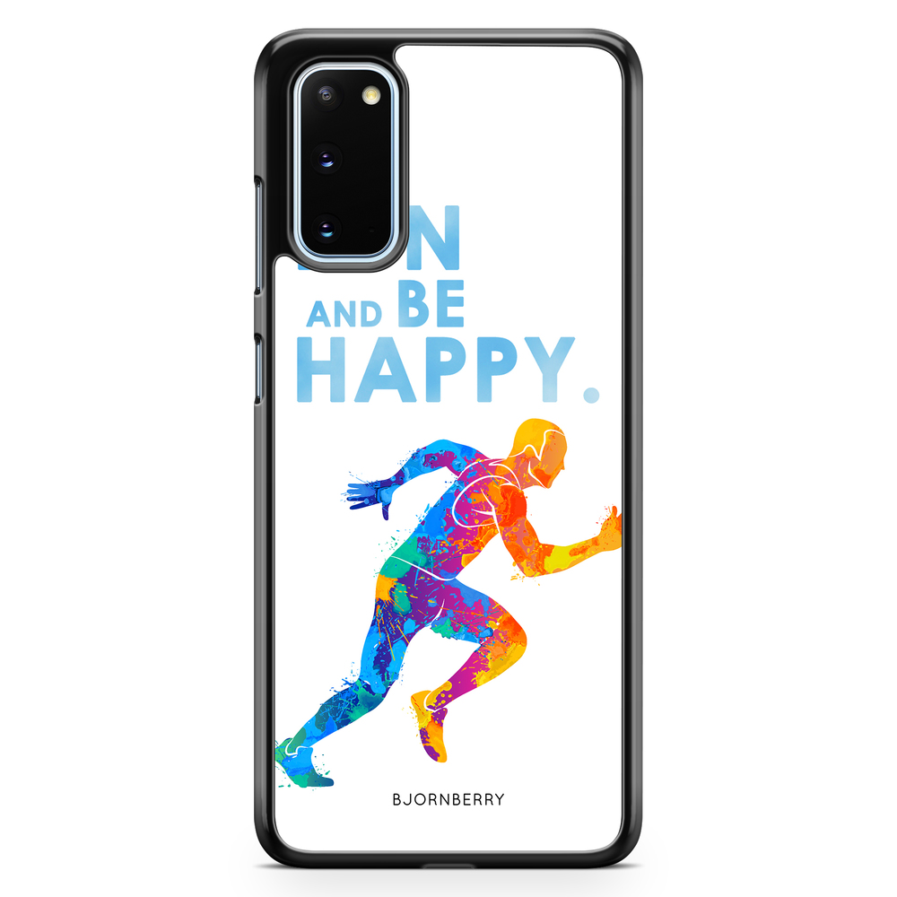 Samsung Galaxy S20 Case - Run and be happy
