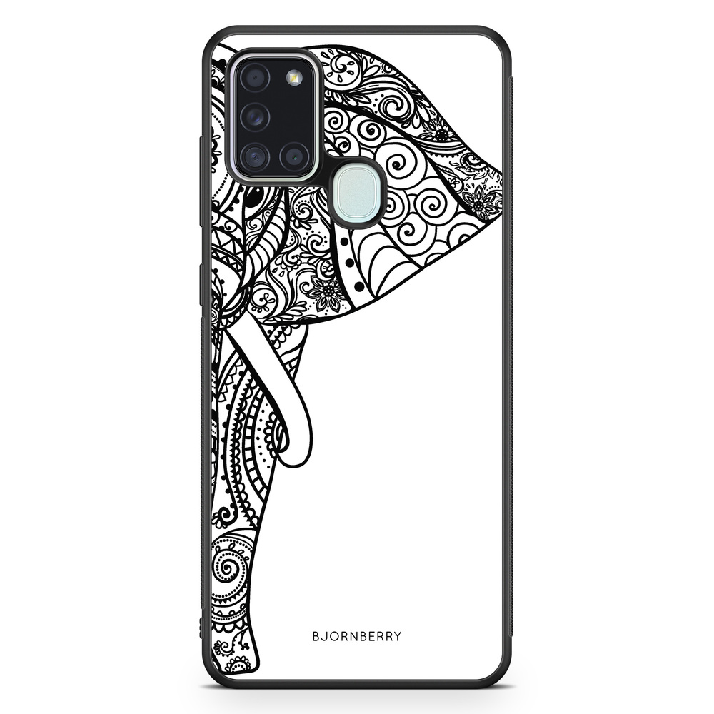 Samsung Galaxy A21s Case - Mandala Elephant