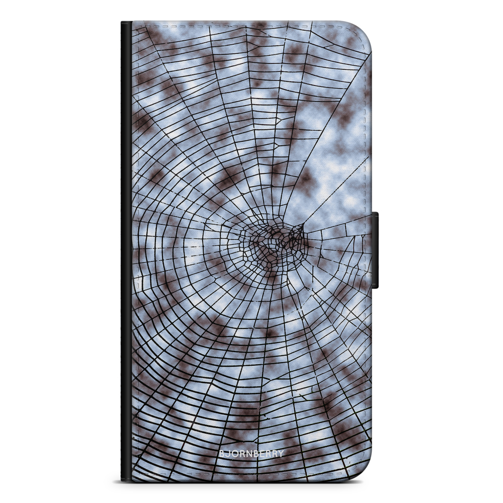 Huawei Mate 10 Pro Wallet Case - Black Spiderweb