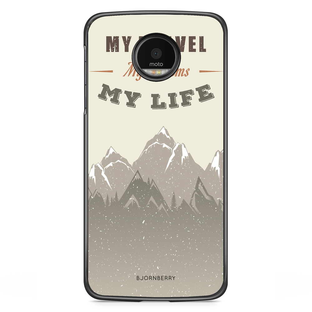 Motorola Moto G5S Plus Case - My Travels, My Life