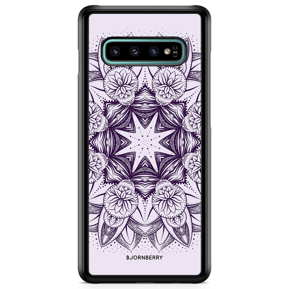 Samsung Galaxy S10 Plus Case - Purple Mandala