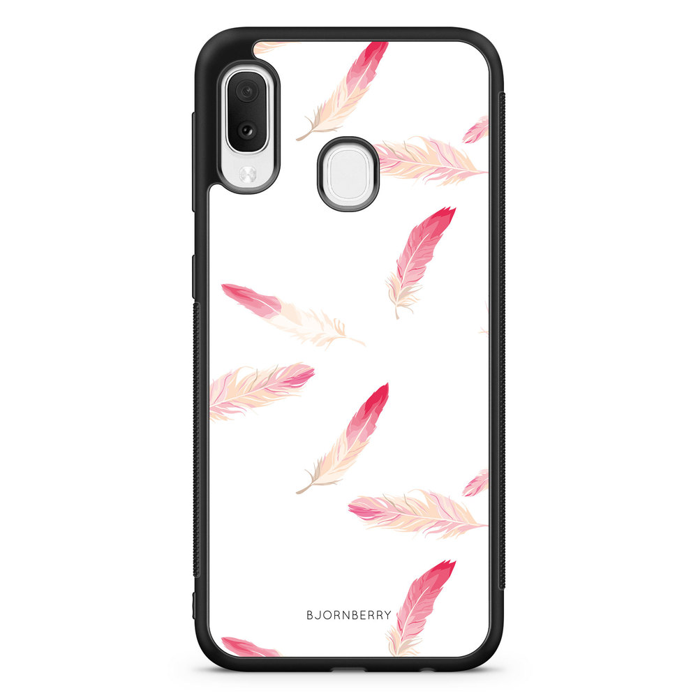 Samsung Galaxy A20e Case - Feathers