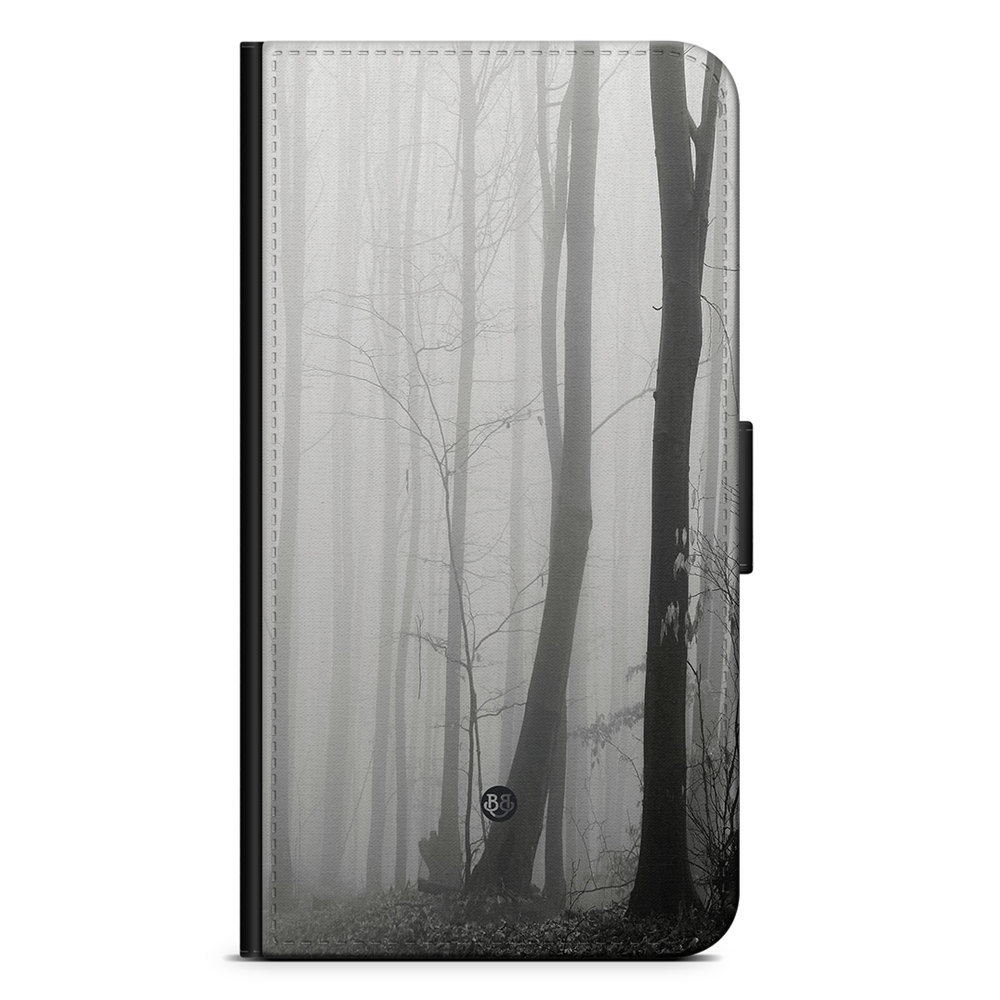 Sony Xperia 1 IV Wallet Case - Black/White Autumn