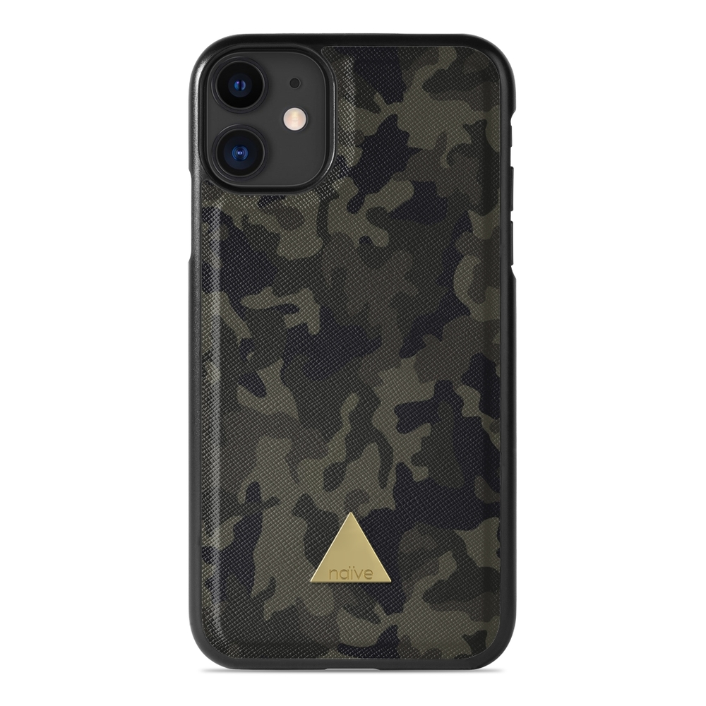Naive iPhone 11 Case - Jungle Green Camo