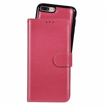 iPhone 7 Plus/8 Plus Magnetfodral - Cerise