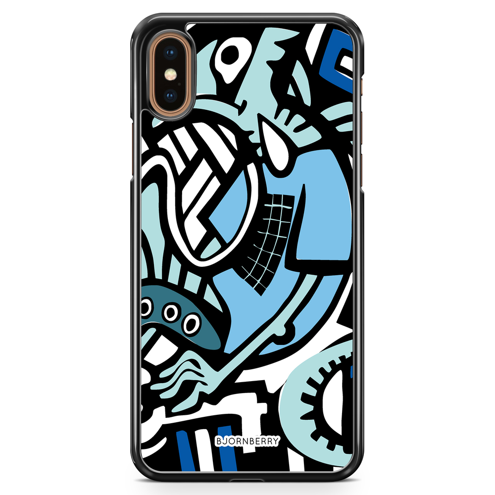 iPhone XS Max Case - Grafitti Lizard