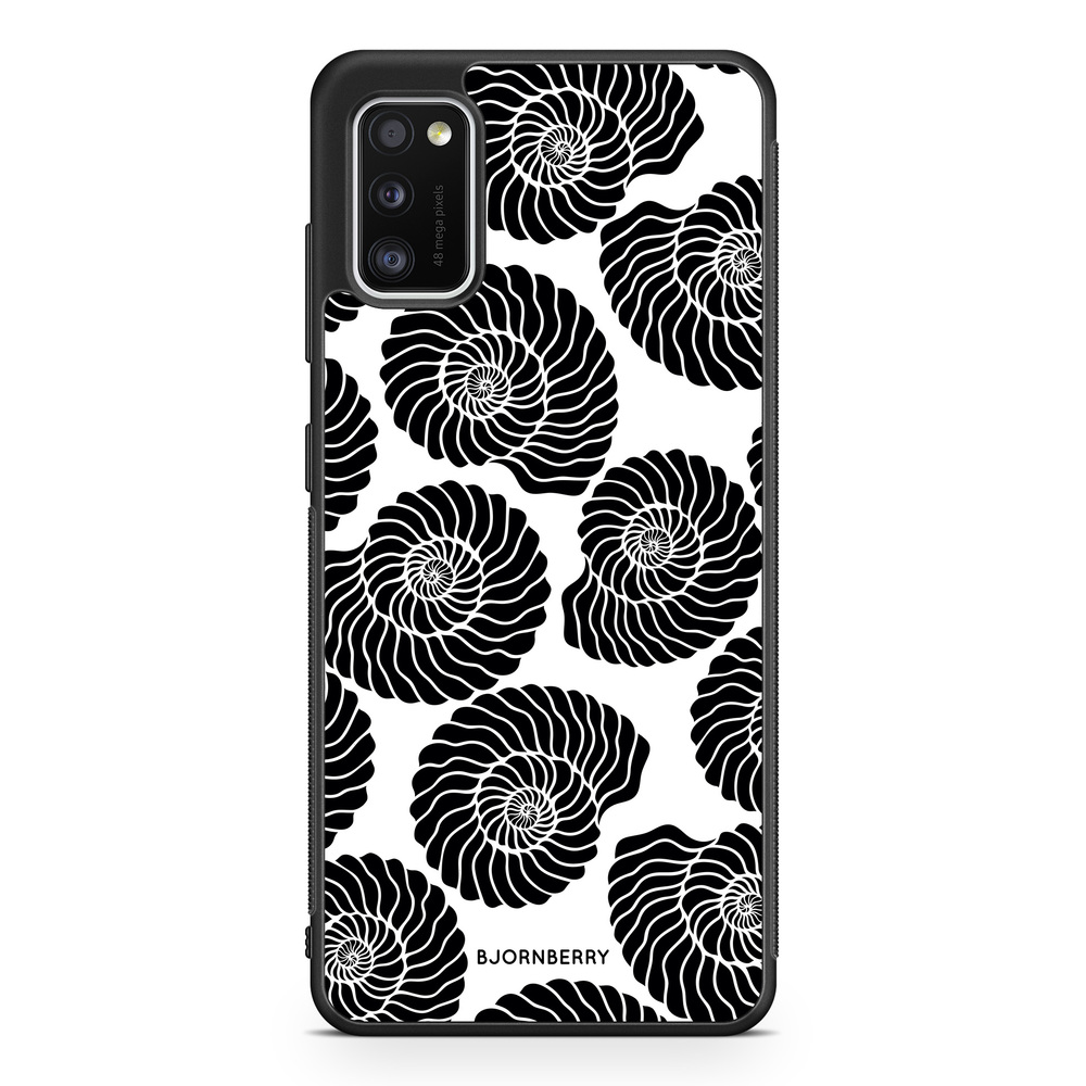Samsung Galaxy A41 Case - Seashell BW