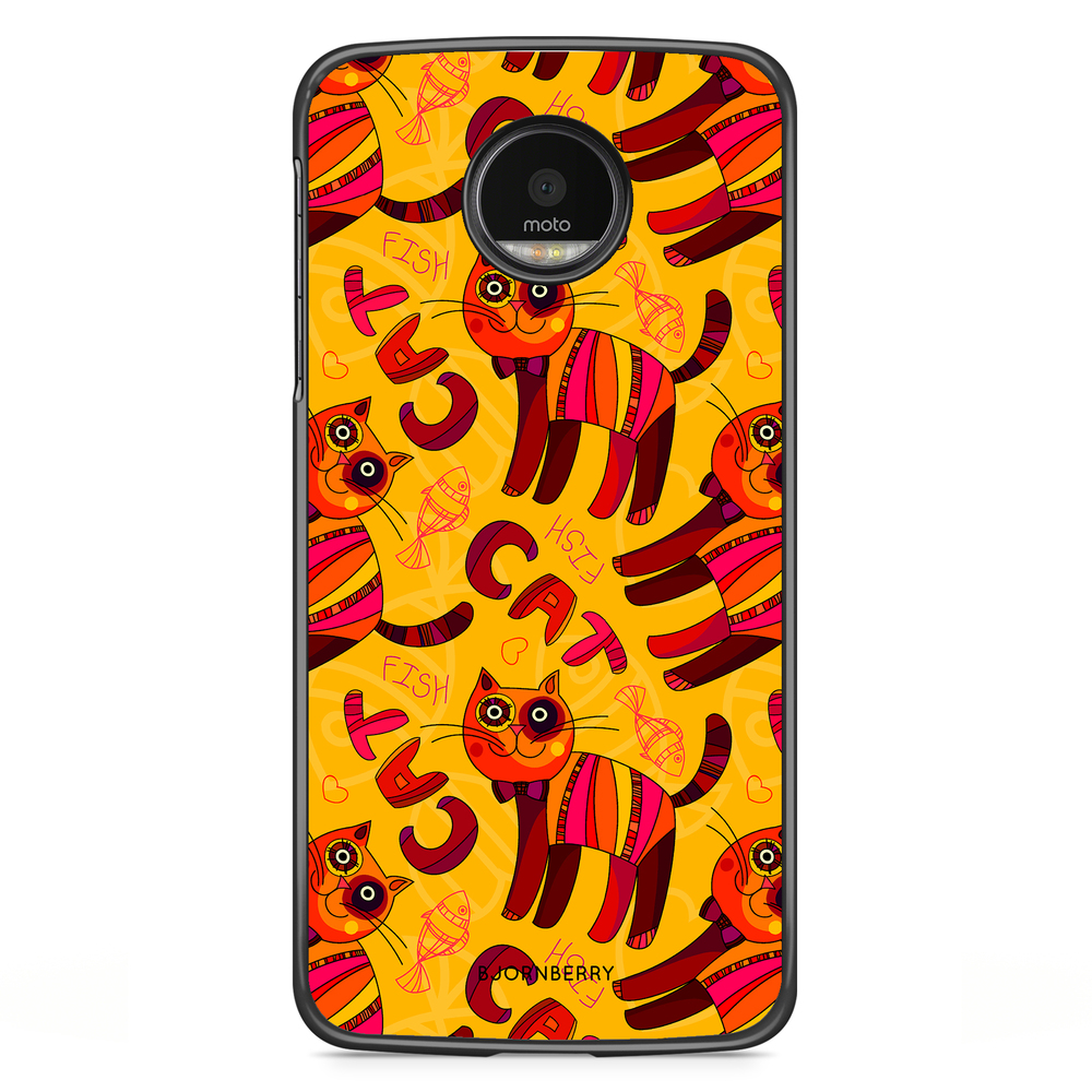 Motorola Moto G5S Plus Case - Cat & Fish