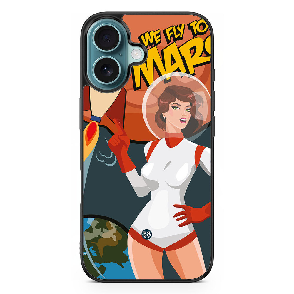 iPhone 16 Case - We Fly To Mars