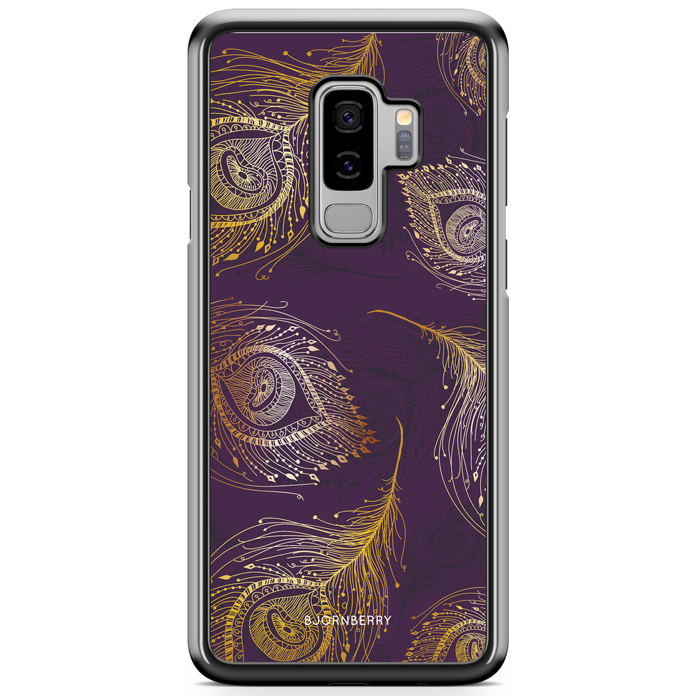 Samsung Galaxy S9 Plus Case - Peacock Feathers