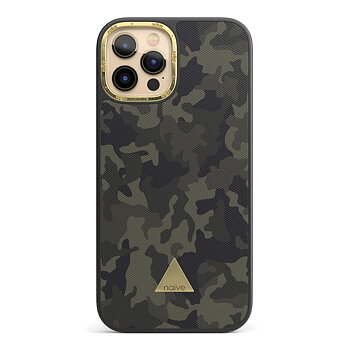 Naive iPhone 12 Pro Max Skal - Jungle Green Camo