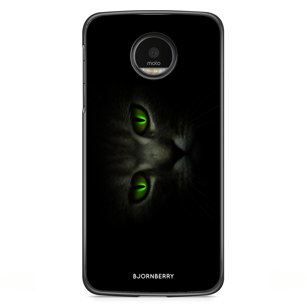 Motorola Moto G5S Plus Case - Green Cat Eyes