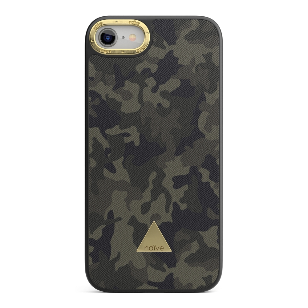 Naive iPhone 7 Skal - Jungle Green Camo