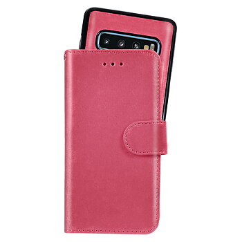 Samsung Galaxy S10 Magnet Wallet Case - Magenta