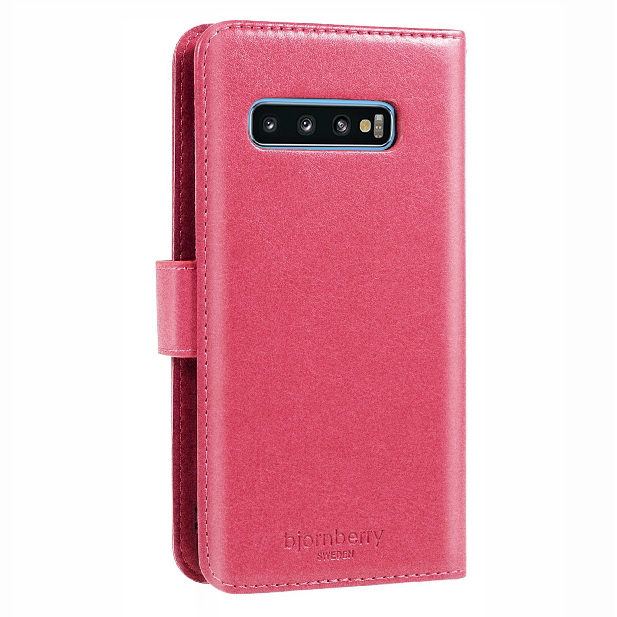 Samsung Galaxy S10 Magnet Wallet Case - Magenta - 4