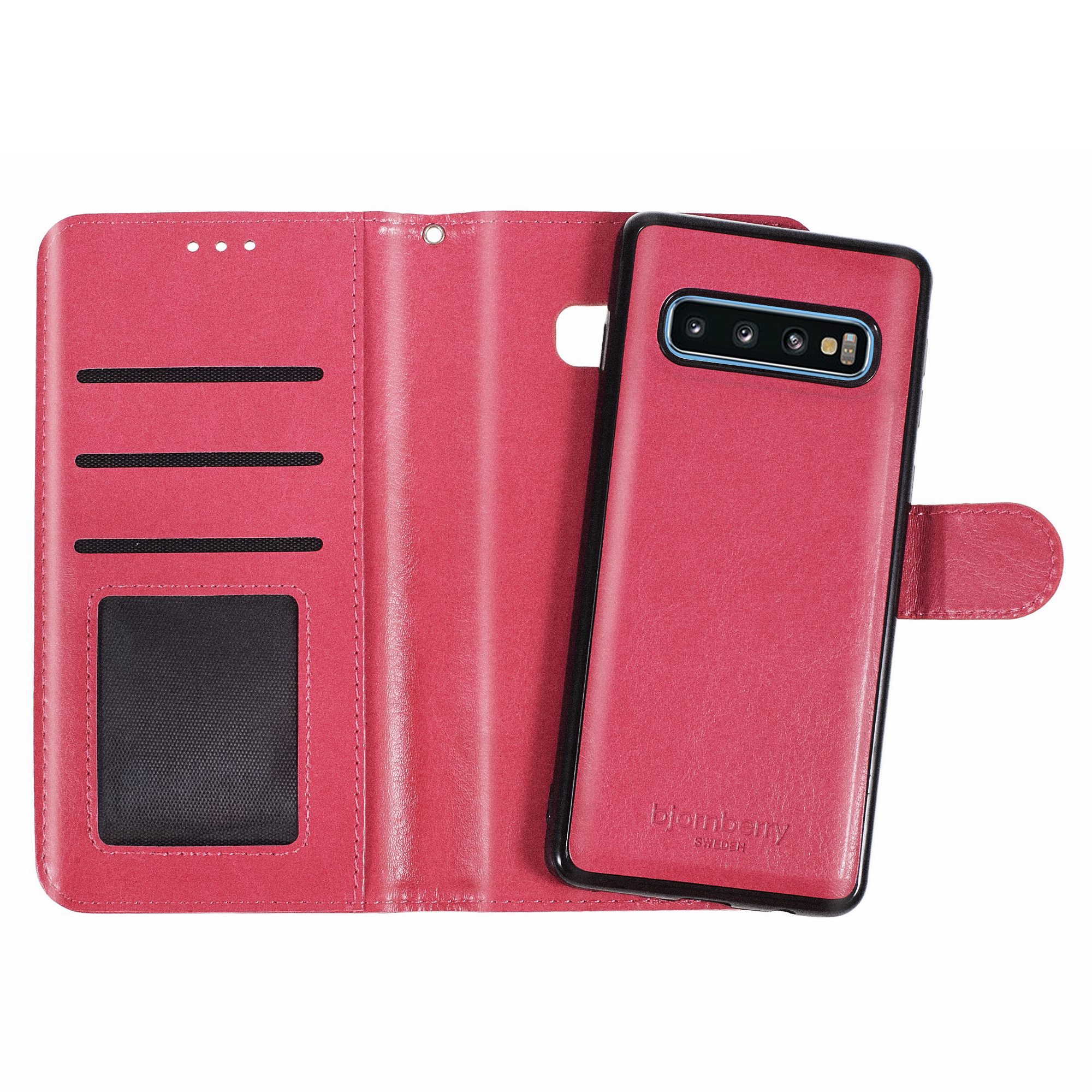 Samsung Galaxy S10 Magnet Wallet Case - Magenta - 2