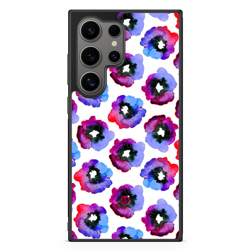 Samsung Galaxy S24 Ultra Case - Violet Flowers
