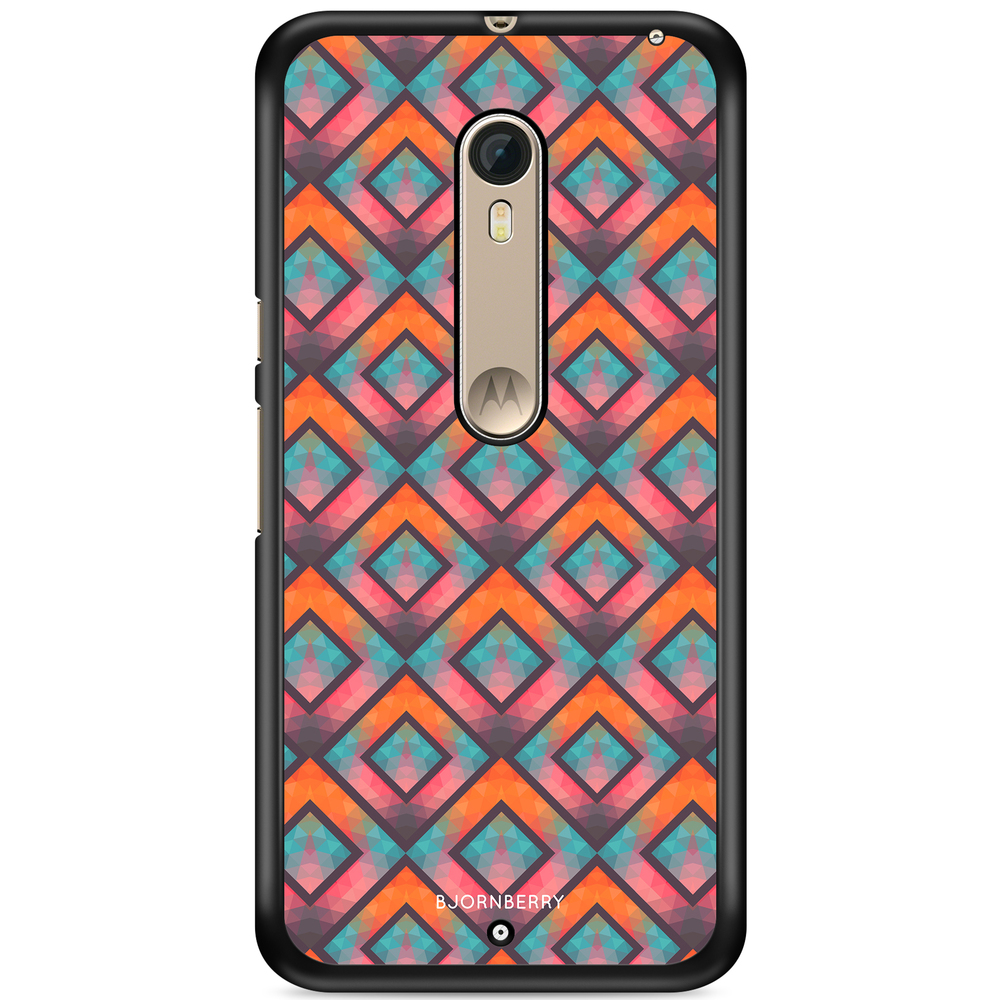 Moto X Style Case - Retro Squares